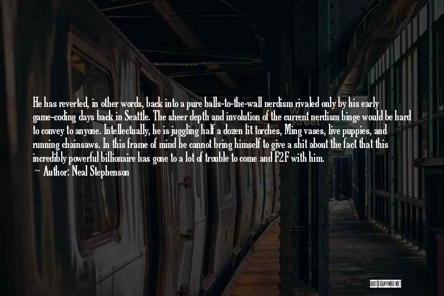 Wall Frame Quotes By Neal Stephenson