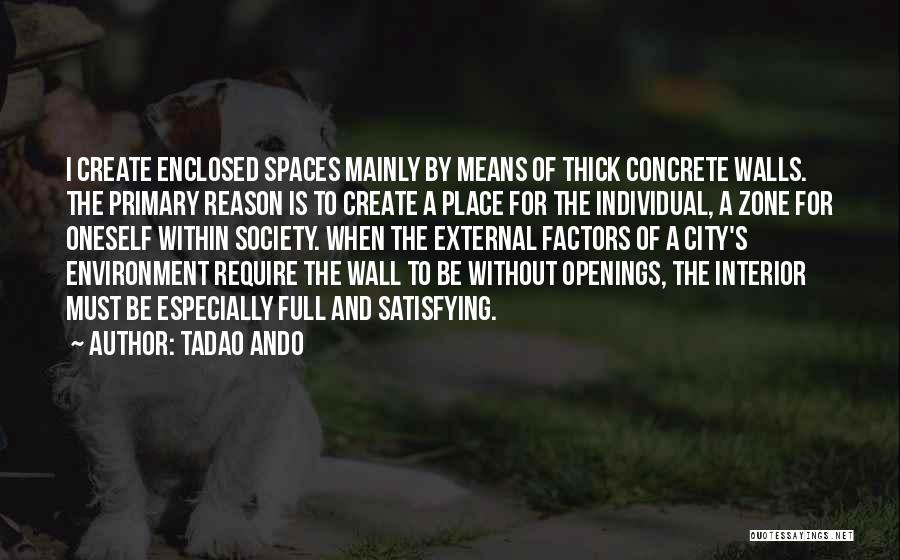 Wall Full Of Quotes By Tadao Ando