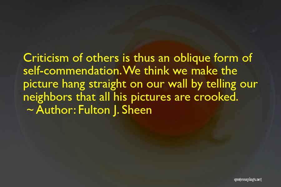 Wall Hang Quotes By Fulton J. Sheen