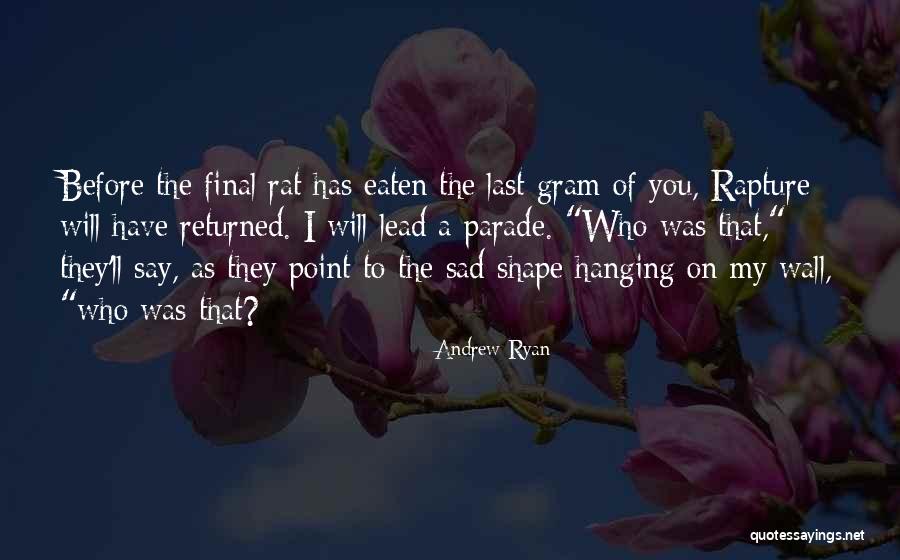 Wall Hanging Quotes By Andrew Ryan Wall Hanging Quotes By Andrew Ryan