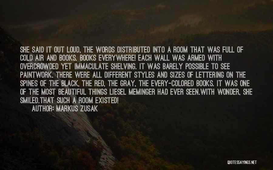 Wall Lettering Quotes By Markus Zusak