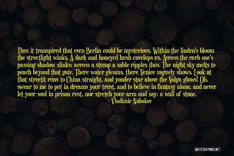 Wall Of Berlin Quotes By Vladimir Nabokov Wall Of Berlin Quotes By Vladimir Nabokov