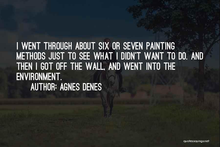 Wall Painting Quotes By Agnes Denes