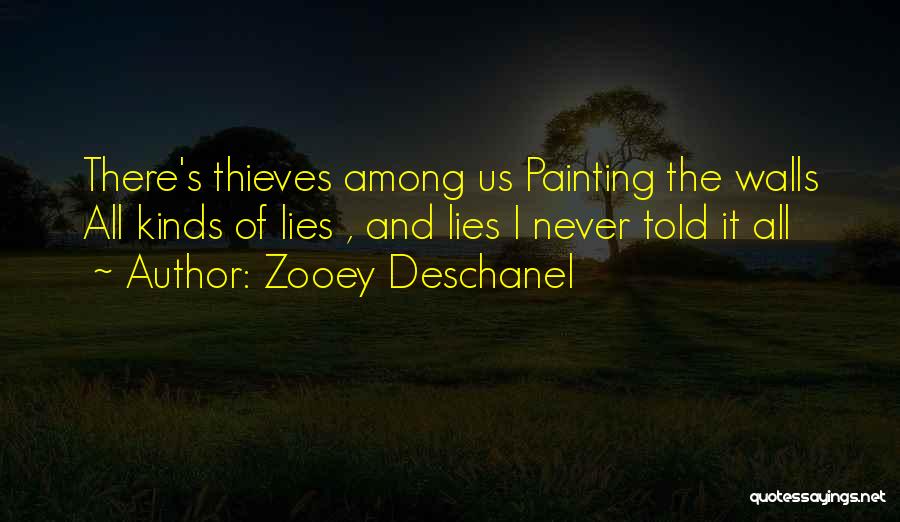 Wall Painting Quotes By Zooey Deschanel