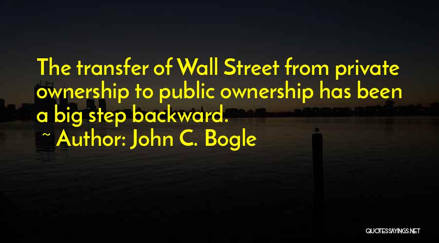 Wall Street Quotes By John C. Bogle