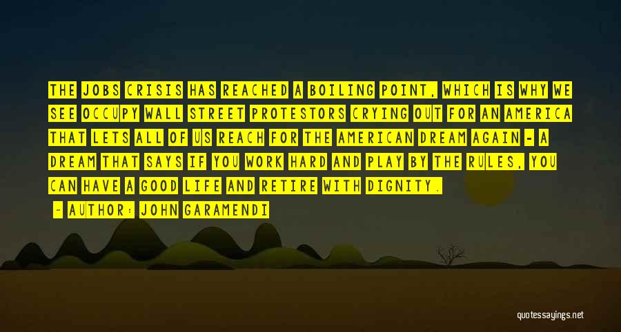 Wall Street Quotes By John Garamendi