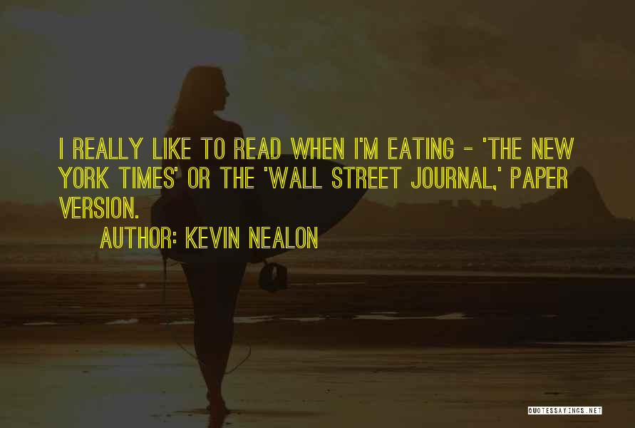 Wall Street Quotes By Kevin Nealon