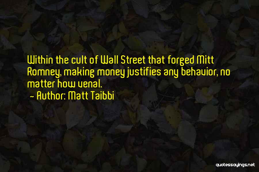 Wall Street Quotes By Matt Taibbi
