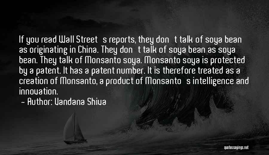 Wall Street Quotes By Vandana Shiva