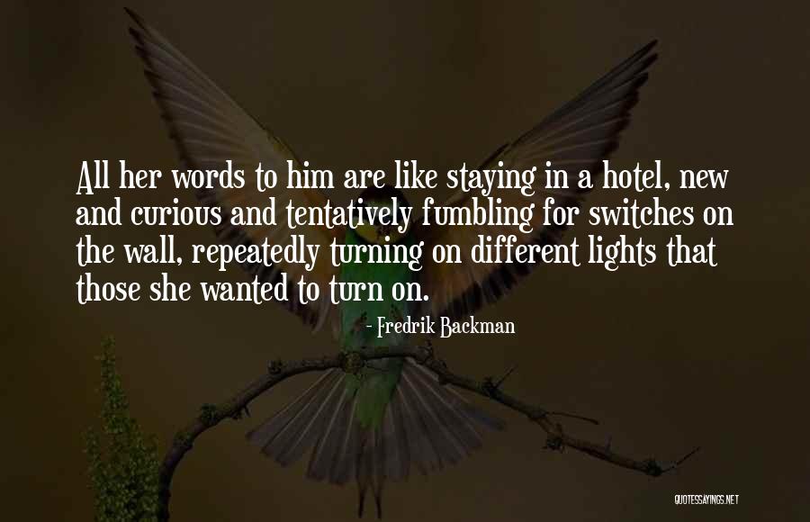 Wall Words Quotes By Fredrik Backman Wall Words Quotes By Fredrik Backman