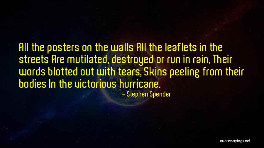 Wall Words Quotes By Stephen Spender Wall Words Quotes By Stephen Spender