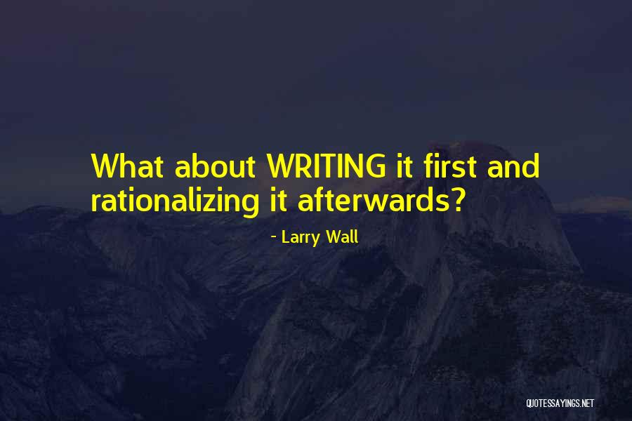 Wall Writing Quotes By Larry Wall Wall Writing Quotes By Larry Wall