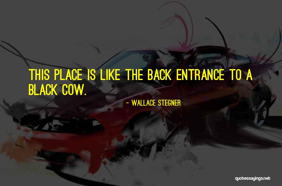 Wallace Black Quotes By Wallace Stegner Wallace Black Quotes By Wallace Stegner
