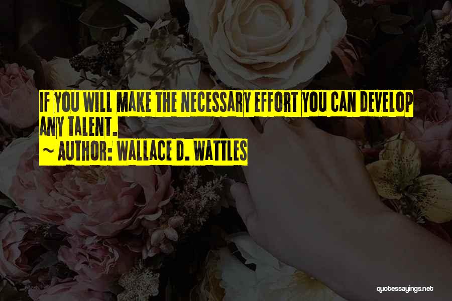 Wallace D. Wattles Quotes 1031100