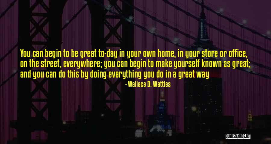 Wallace D. Wattles Quotes 1237554