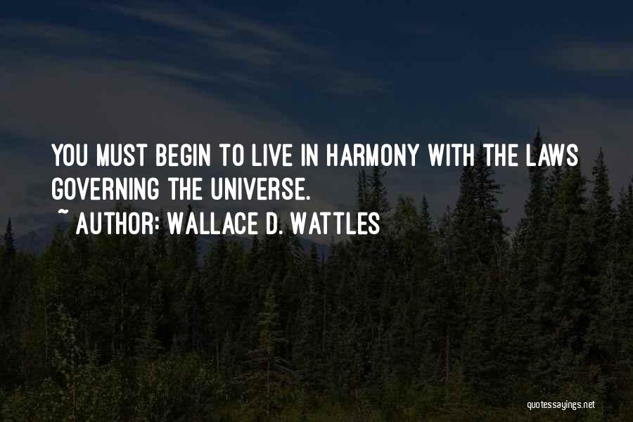 Wallace D. Wattles Quotes 543541