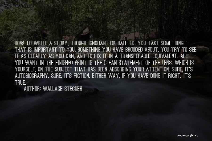 Wallace Stegner Quotes 1221397