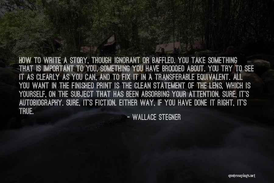 Wallace Stegner Quotes 1221397