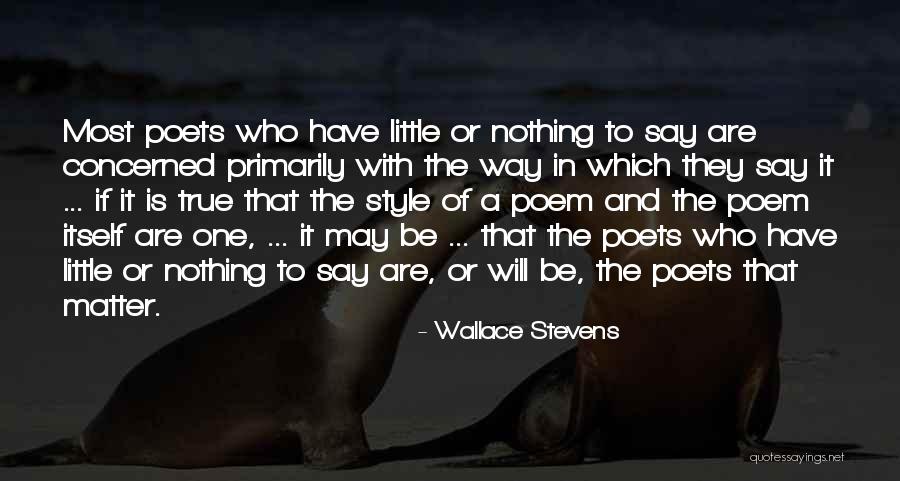 Wallace Stevens Quotes 690614