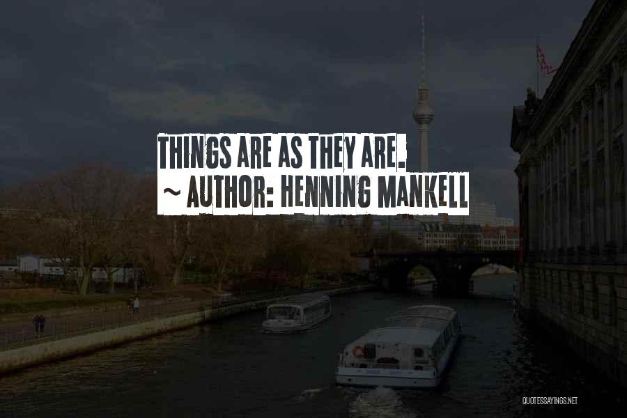 Wallander Quotes By Henning Mankell