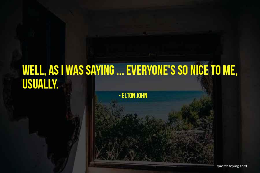 Wallenborn Transport Quotes By Elton John