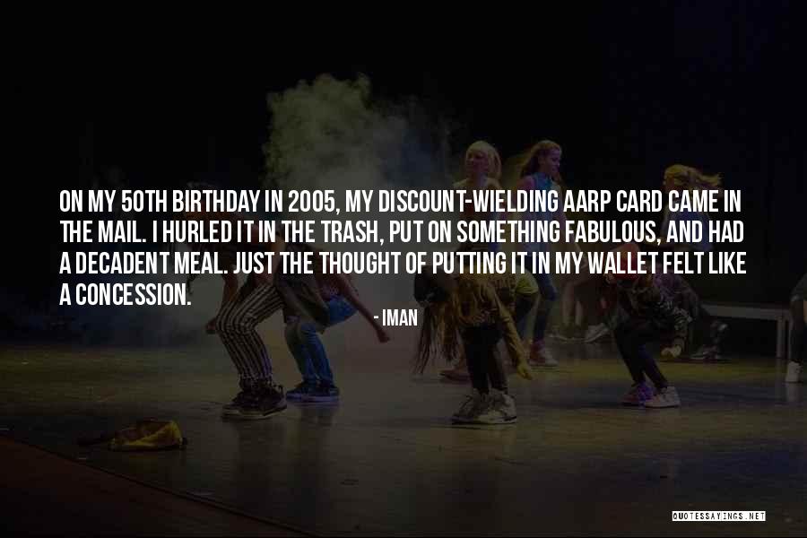 Wallet Card Quotes By Iman