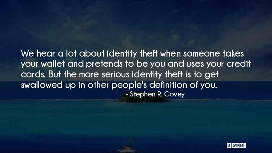 Wallet Cards With Quotes By Stephen R. Covey Wallet Cards With Quotes By Stephen R. Covey