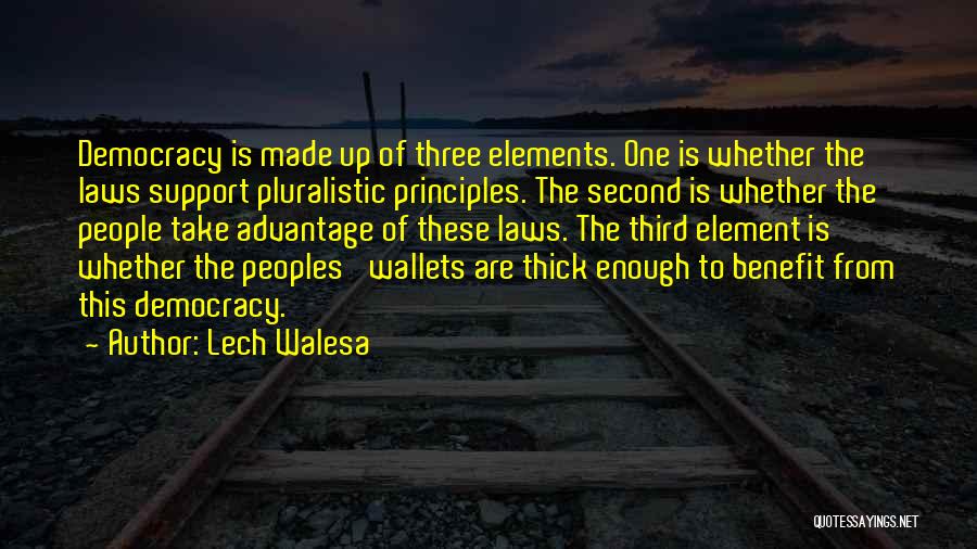 Wallets Quotes By Lech Walesa