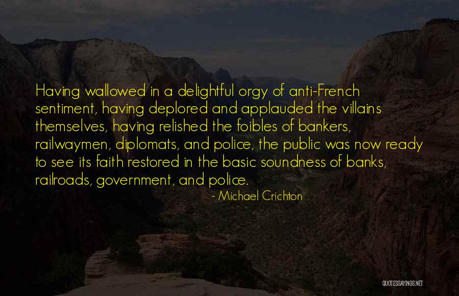 Wallowed Quotes By Michael Crichton Wallowed Quotes By Michael Crichton