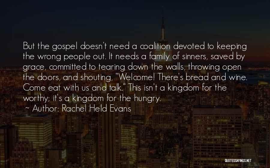 Walls Come Down Quotes By Rachel Held Evans