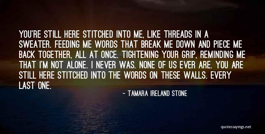 Walls Ireland Quotes By Tamara Ireland Stone Walls Ireland Quotes By Tamara Ireland Stone