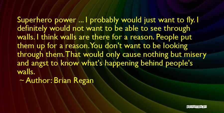 Walls Put Up Quotes By Brian Regan