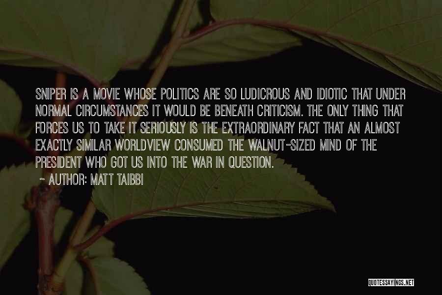 Walnut Quotes By Matt Taibbi