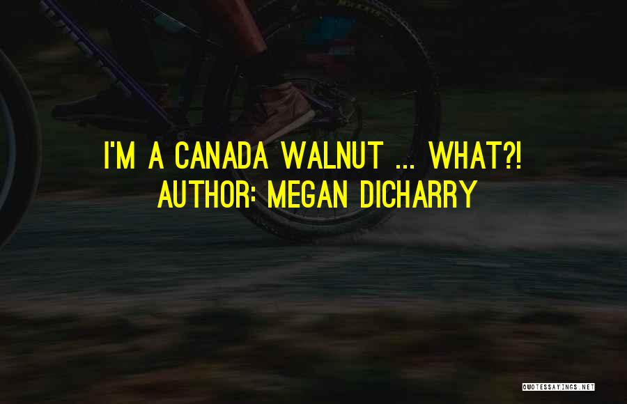 Walnut Quotes By Megan Dicharry