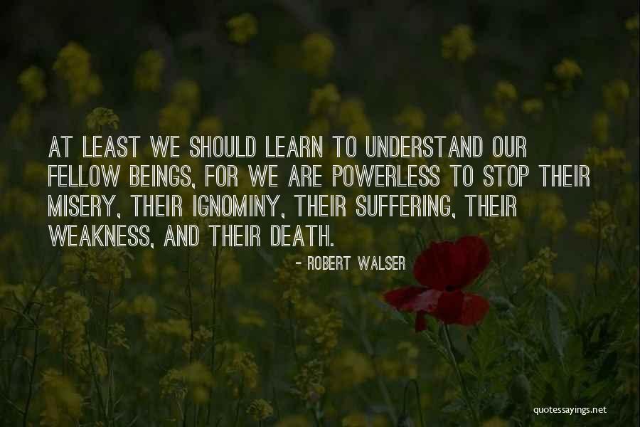 Walser Quotes By Robert Walser