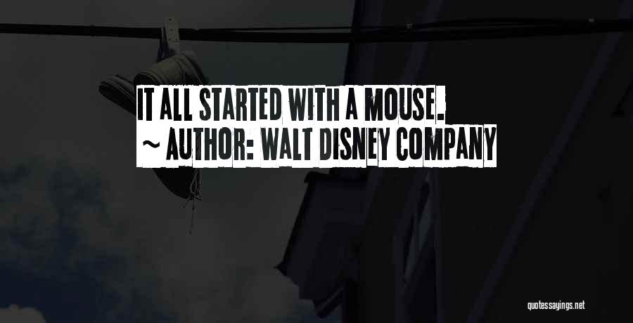 Walt Disney Company Quotes 1070806