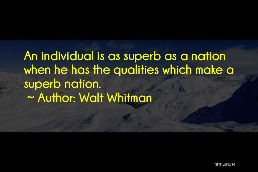 Walt Quotes By Walt Whitman