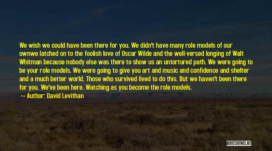 Walt Whitman Love Quotes By David Levithan