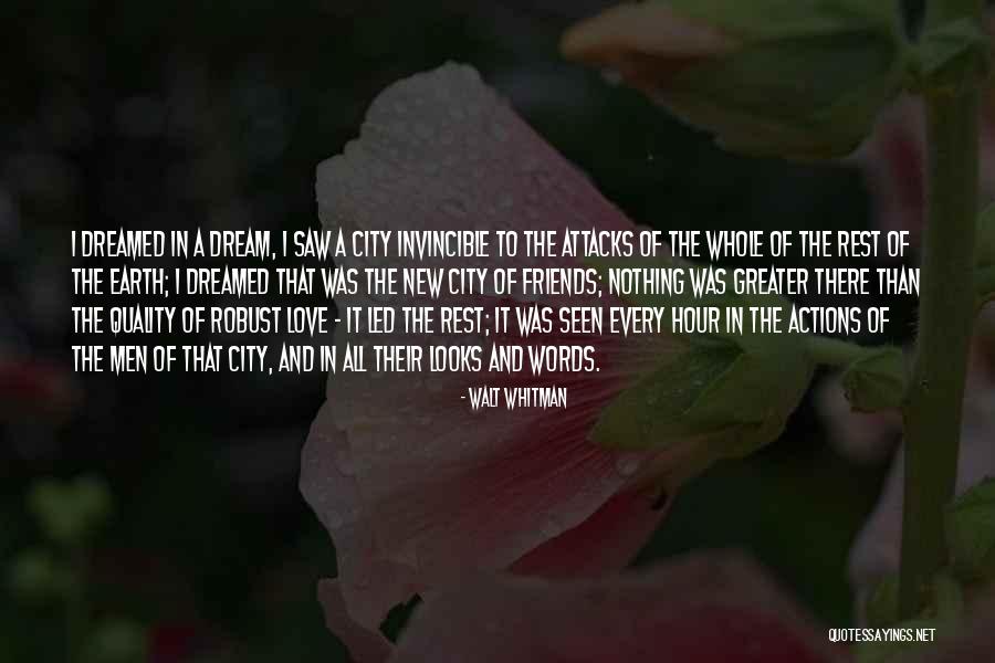 Walt Whitman Love Quotes By Walt Whitman