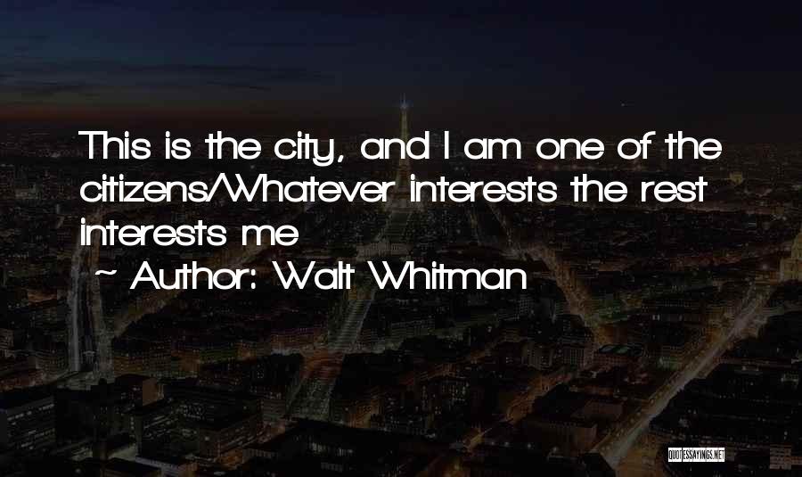 Walt Whitman Poetry Quotes By Walt Whitman