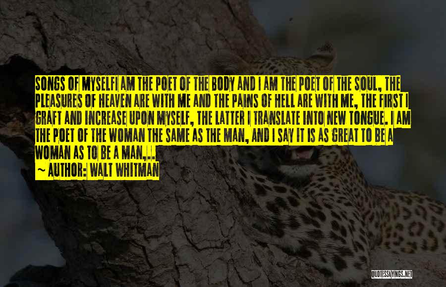 Walt Whitman Poetry Quotes By Walt Whitman