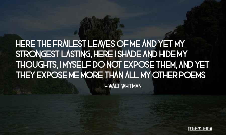 Walt Whitman Quotes 1365809