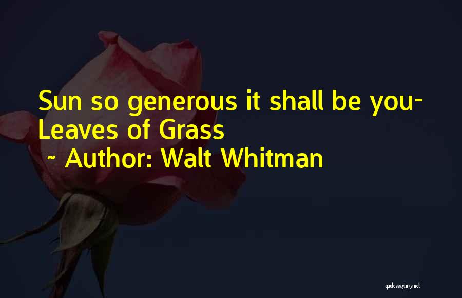 Walt Whitman Quotes 1635474
