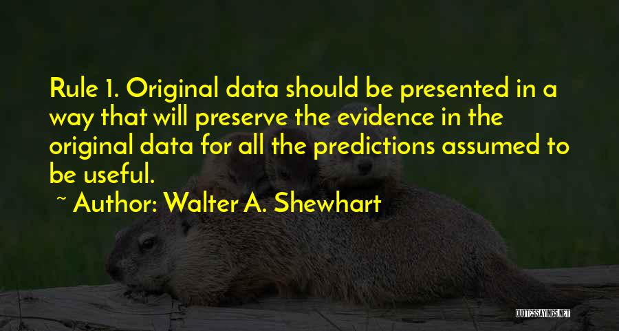 Walter A. Shewhart Quotes 155125