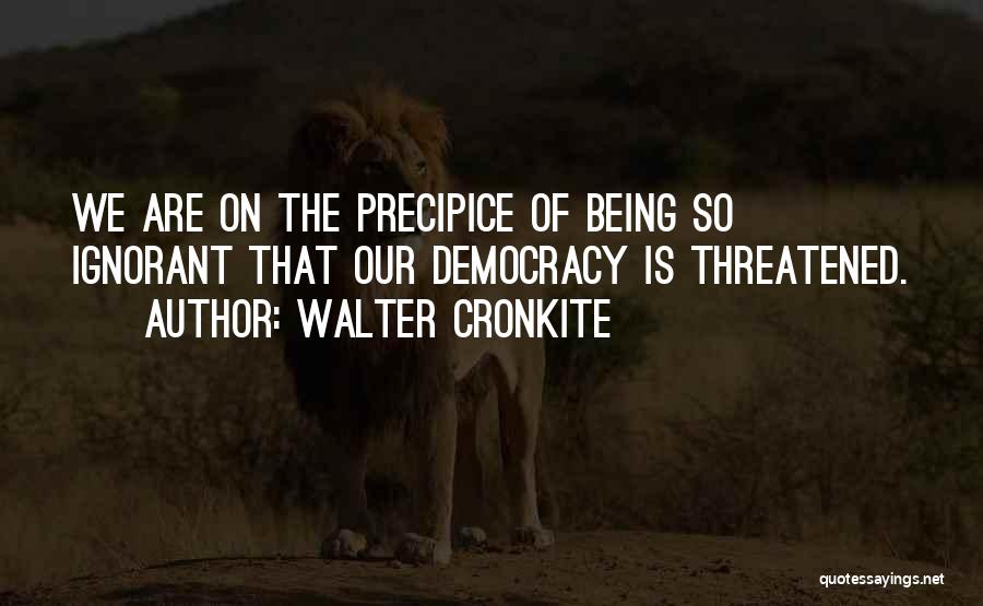 Walter Cronkite Quotes 1629218
