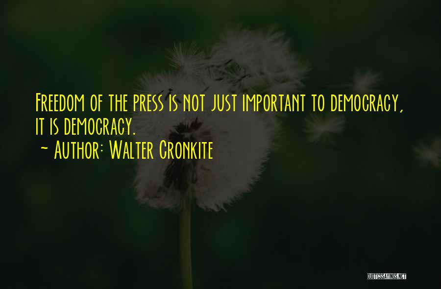 Walter Cronkite Quotes 753607