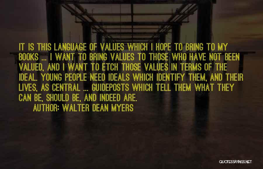 Walter Dean Myers Book Quotes By Walter Dean Myers