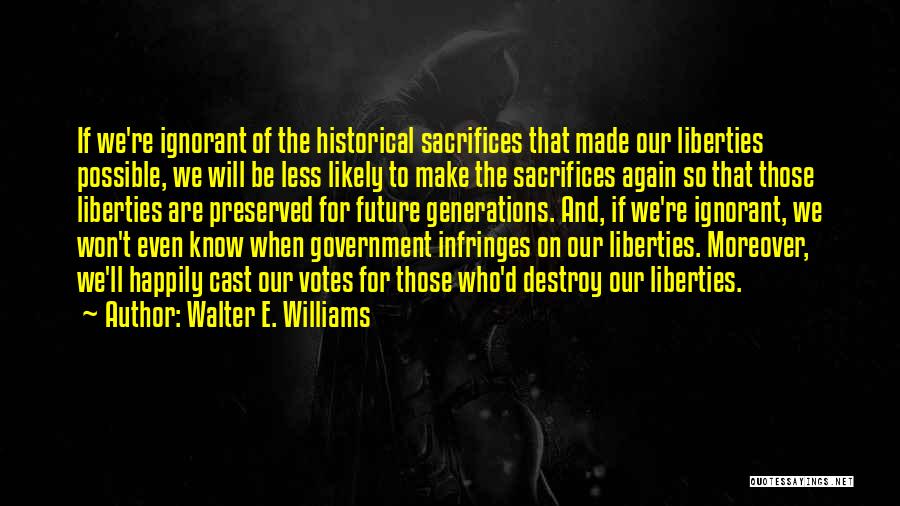 Walter E. Williams Quotes 1417571