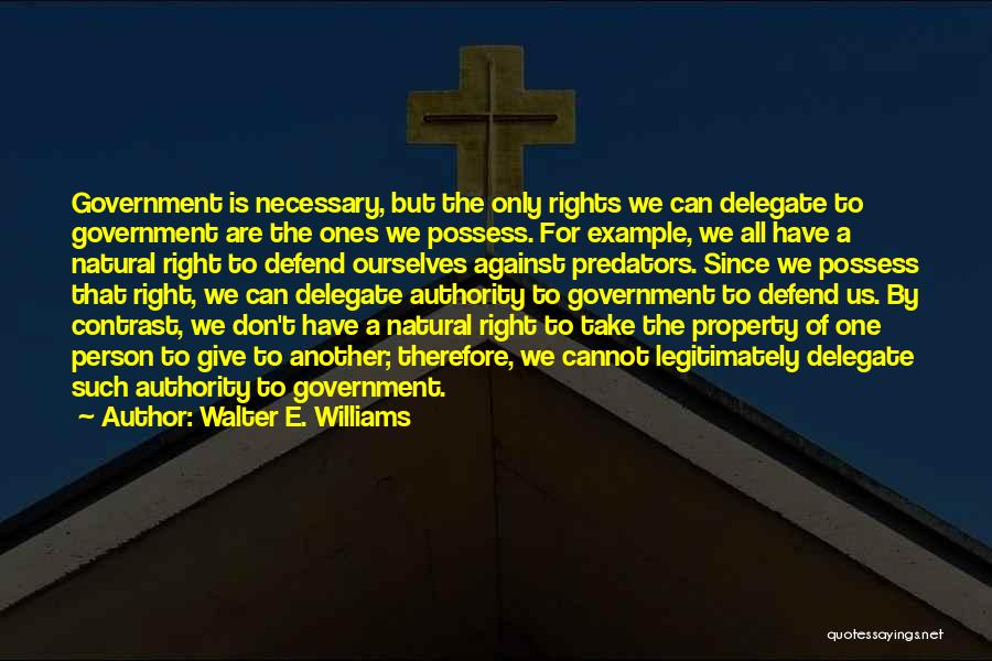 Walter E. Williams Quotes 2169019