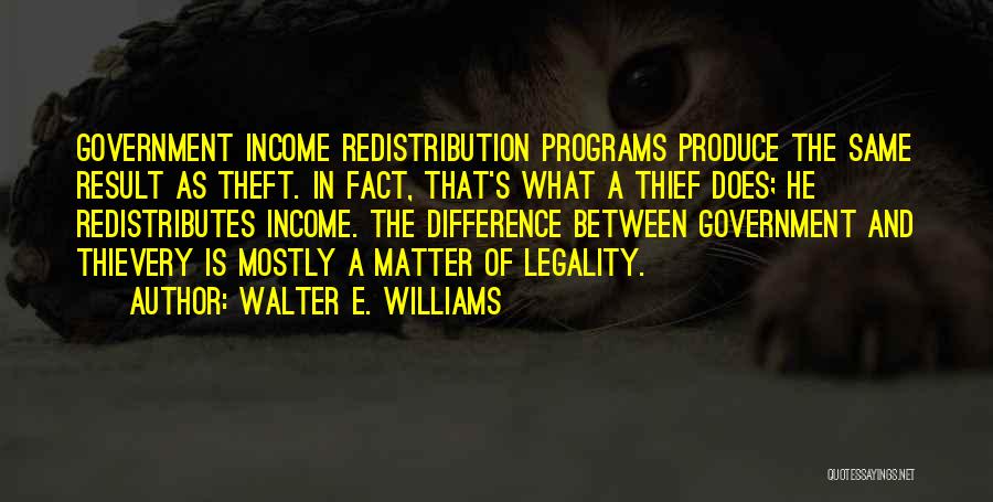 Walter E. Williams Quotes 256765